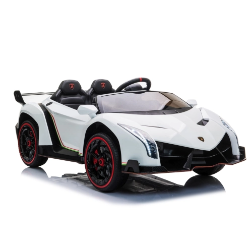 Auto na akumulator dla dzieci Lamborghini Veneno Biały XMX-615